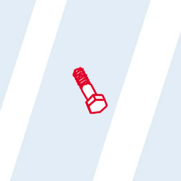 Milnor #15K071 - HEXCAPSCR 5/16-18X1+1/2SS18-8