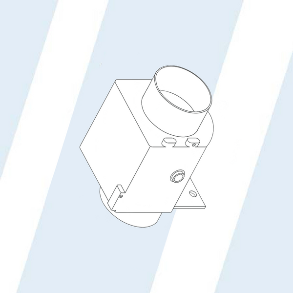 Milnor #96D35B0D - "B0DY & BALL FOR 3"" DRAIN VALVE"