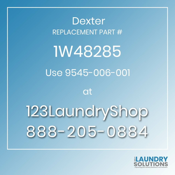 Dexter Replacement Part #1W48285 Screw