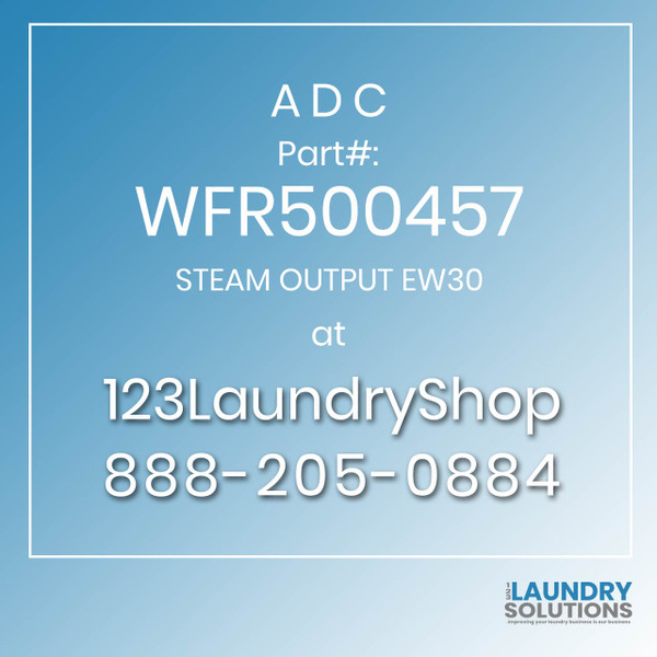 ADC-WFR500457-STEAM OUTPUT EW30