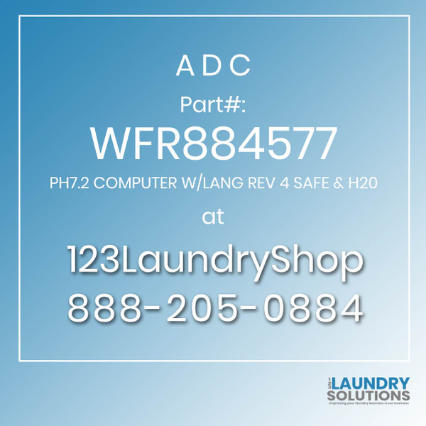 ADC-WFR884577-PH7.2 COMPUTER W/LANG REV 4 SAFE & H20