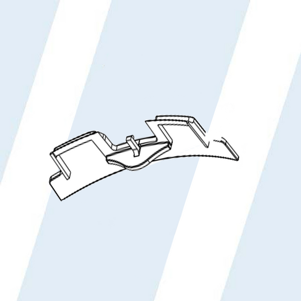 WHIRLPOOL #W10215825 - TRIM - DOOR, HINGE COVER