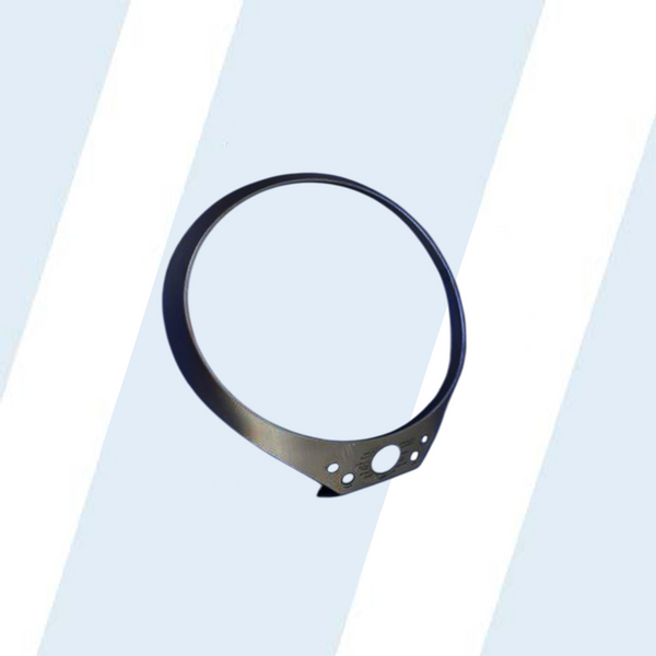 WHIRLPOOL #W10249740 - TDROP TRIM/CLIP ASM MERC SIL