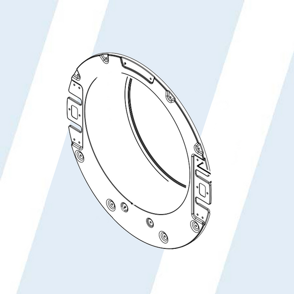 WHIRLPOOL #W10267837 - DOOR - INNER, WHR DRYER