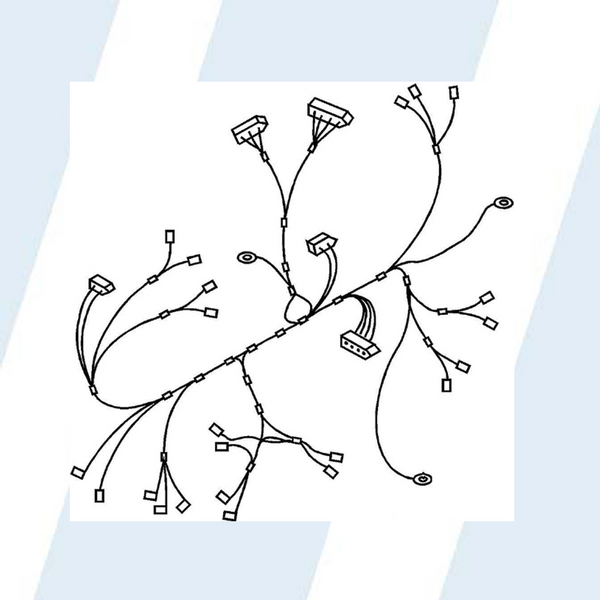 WHIRLPOOL #W10393460 - HARNESS MAIN GAS BRAVOS 1.75