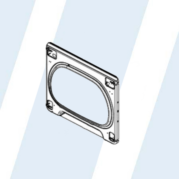 WHIRLPOOL #W10631394 - DOOR-INNER,WINDOW,DRY,WHT