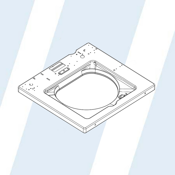 WHIRLPOOL #W11349835 - TOP, NON COIN PORC