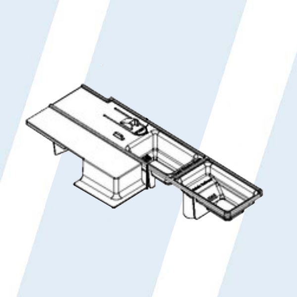 Maytag #WPW10433526 - SYPHON - DRAWER, 3 CHAMBER BR