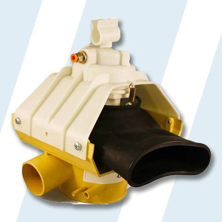 Wascomat #438009301 Washer VALVE,DRAIN OUTLET 3" WATER OP GEN5