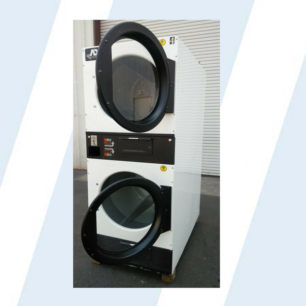 Product - ADC (American Dryer Corp) ADG-333D Stack Dryer, Coin Op 30LB, S/N: 620331