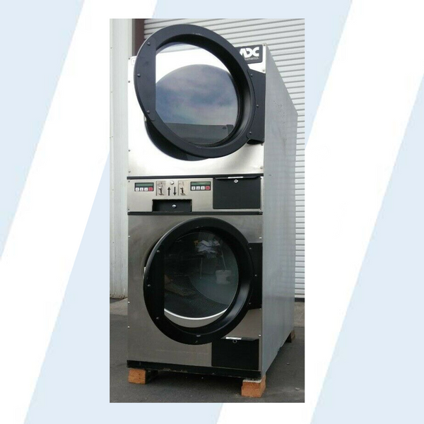 ADC (American Dryer Corp) ADG236D Stack Dryer Coin Op 30LB 120V, S/N: 495192 ET