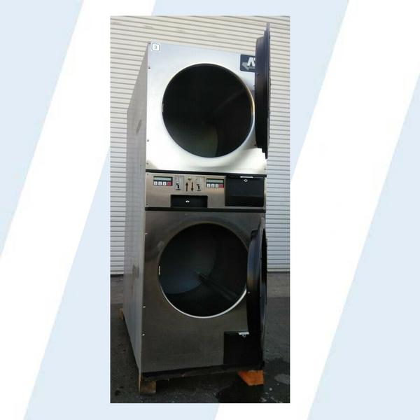 ADC (American Dryer Corp) ADG236D Stack Dryer Coin Op 30LB 120V, S/N: 527232 JX