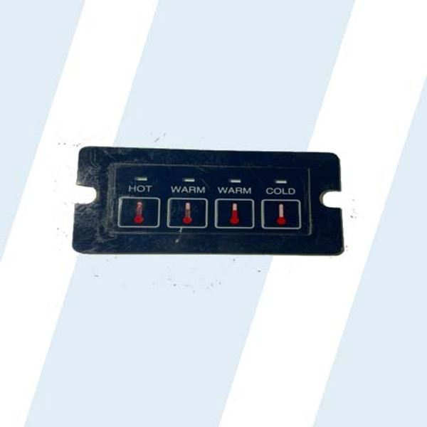 Washer Decal Label / Switch Membrane for Dexter P/N: 8502-629-011 [USED/REFURBISHED]