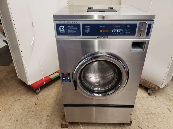 DEXTER T-400 COMMERCIAL FRONT LOAD WASHER MODEL: WCVD25KCS-12 Serial No. 20312000466033