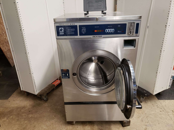 DEXTER T-400 COMMERCIAL FRONT LOAD WASHER MODEL: WCVD25KCS-12 Serial No. 20312000466053