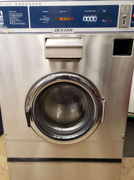 DEXTER T1200 Commercial Front Load Washing Machine MODEL: WCAD75KCS-12 Serial No: 20512000486650