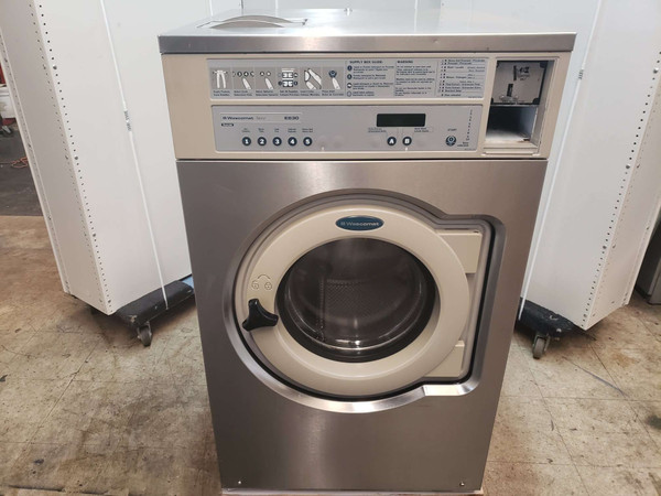  Wascomat Front Load Washer Coin-Operated Model: E630 Serial no: 00595/0007235 Stainless Steel