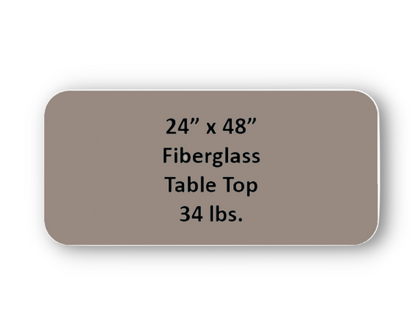Fiberglass Table tops - SQF-2448