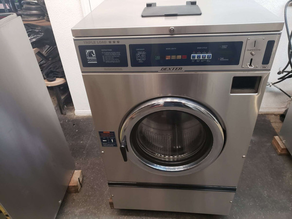 DEXTER T400 COMMERCIAL FRONT LOAD WASHER MODEL: WCVD25KCS-12 Serial No. 20404000469890