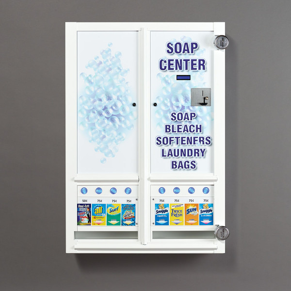 Coin Soap VendMaster 240n with Security Guard - No Base