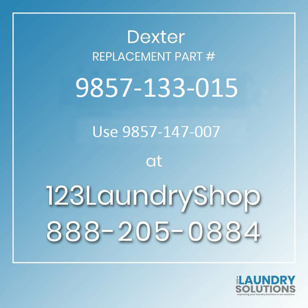 Dexter Replacement Part # 9801-059-003 Switch Assy.-Mem.