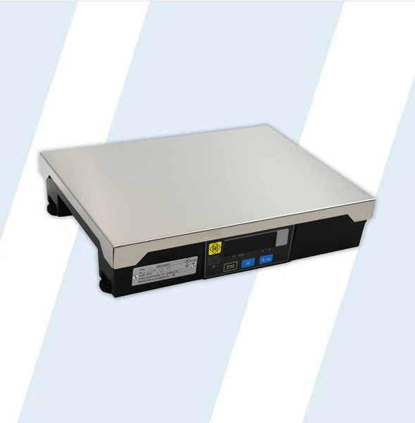 The most advanced table top scale we make. This POS compatible scale is designed to streamline the customer checkout process from weight measurement to payment acceptance.

Interfaces with most Electronic Cash Register (ECR) and Point of Sale (POS) systems via a USC & RS-232C Universal Interface, 4 bit parallel
Two easy to read built-in tilt displays
Stainless steel platter for added durability
Option to weigh in both pounds or ounces
Weight measuring capacity of 150 pounds
Comes with AC 120V / 60 Hz power source

Overall Dimensions: 15"L x 11"W x 3.25"H
Platter Dimensions: 15"L x 11"W
Product Weight: 15 lbs