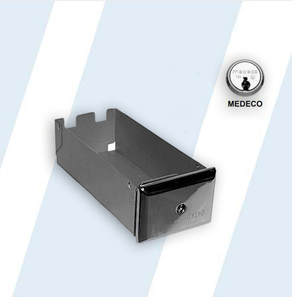 ESD COINGARD LG XL 11” MONEY BOX WITH HIGH SECURITY LOCKS (72431-M)