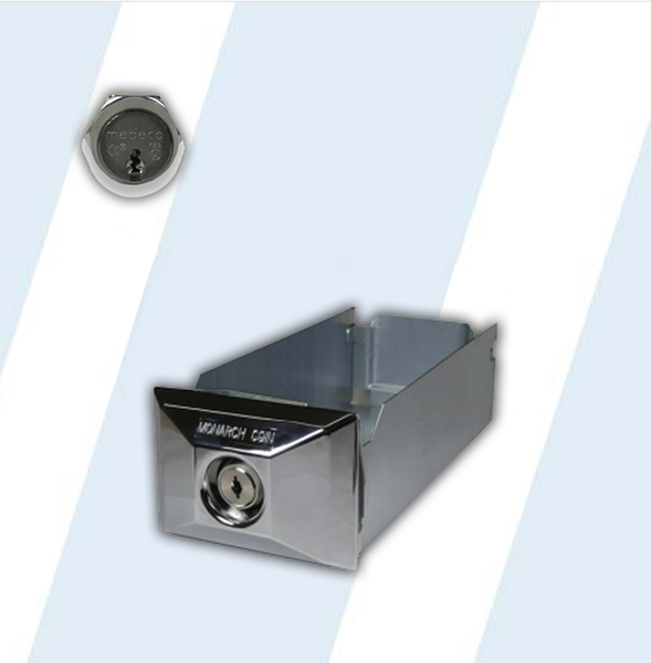 Monarch Jewel style box for Continental Girbau MEDECO Lock style Model:  ContinentalGirbau-JBX-MEDECO