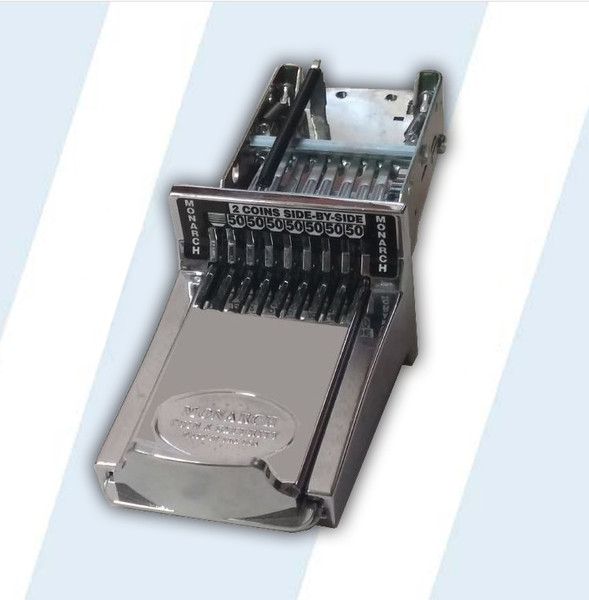 Monarch Vertical 16 Coin Chutes (2.50) Model: V16101(2.50) Black