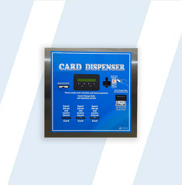 American Changer AC605 REAR LOAD PRE-VALUED CARD DISPENSER