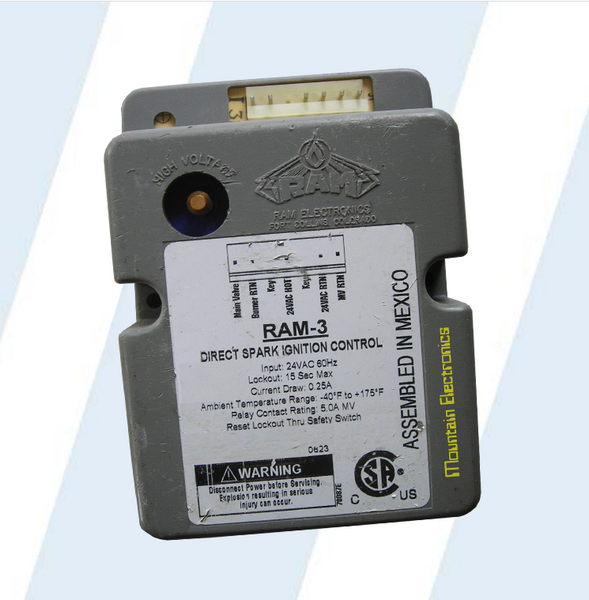 RAM-3 24V Direct Spark Ignition Control Repair