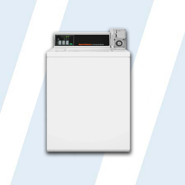 Speed Queen Commercial Top Load Washer with Four-Vane Agitator, Quantum® Controls model: SWNNC2SP115TW01
