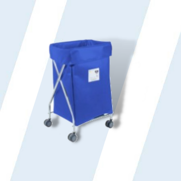 Wide Collapsible Hamper with Vinyl Bag (20" x 22" x 37") (Specify Color)