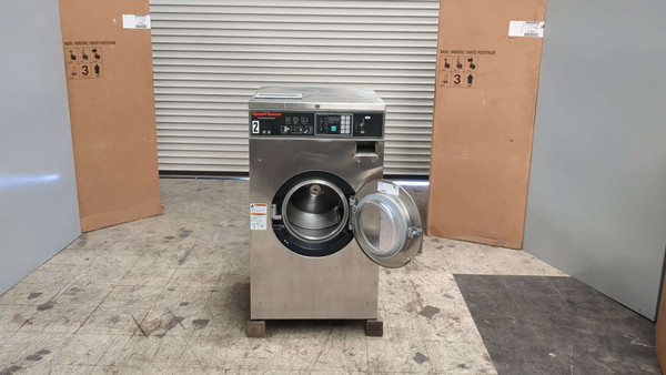 SPEED QUEEN 25 LB FRONT LOAD WASHER MODEL: SC25BC2YU60001 SN: 0811012961 (123ls-SC25BC2YU60001-0811012961 )