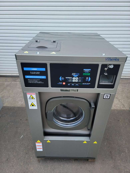 Continental Girbau MG040C11321111, 40 lbs, Coin-Op Front Load Washer, 1PH Serial Number: 1391116E12 Refurbished Front