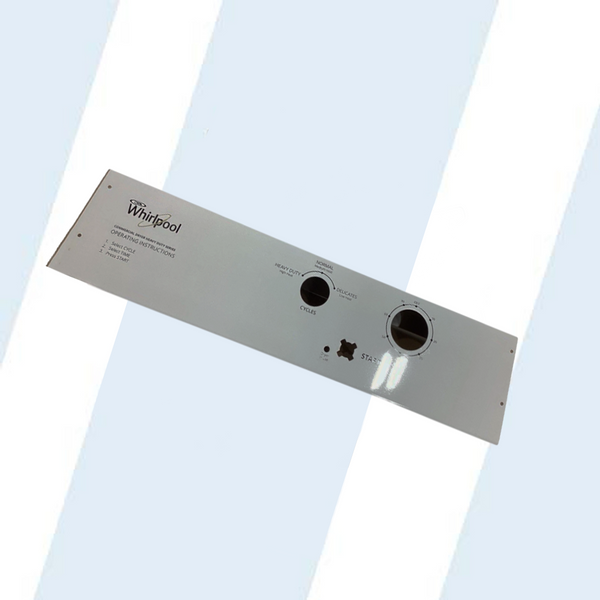 WHIRLPOOL #W10845277 - FASCIA ASM, DRY, MN, WPL