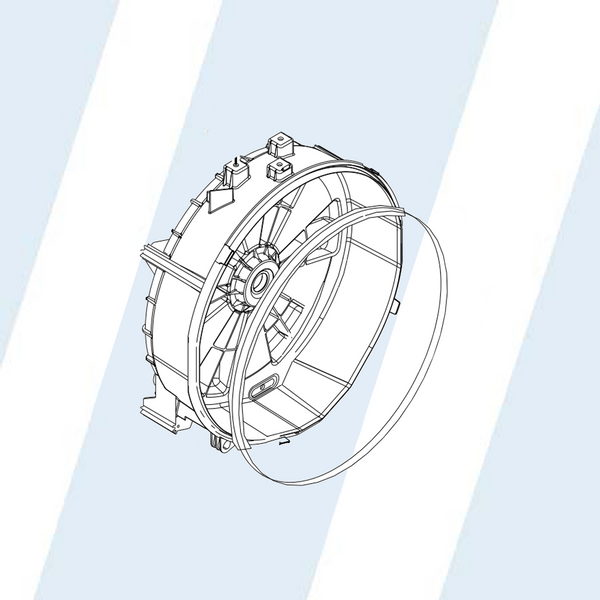 WHIRLPOOL #W11172228 - TUB ASM - REAR