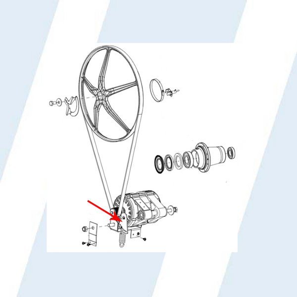 WHIRLPOOL #W10725752 - BRACKET