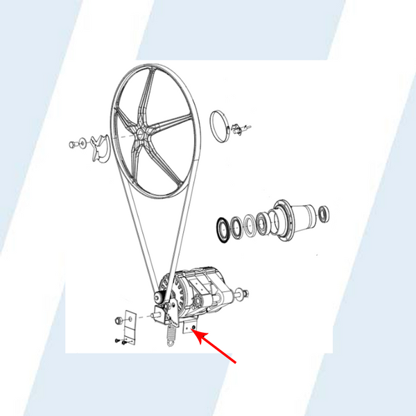 WHIRLPOOL #W10725766 - BRACKET