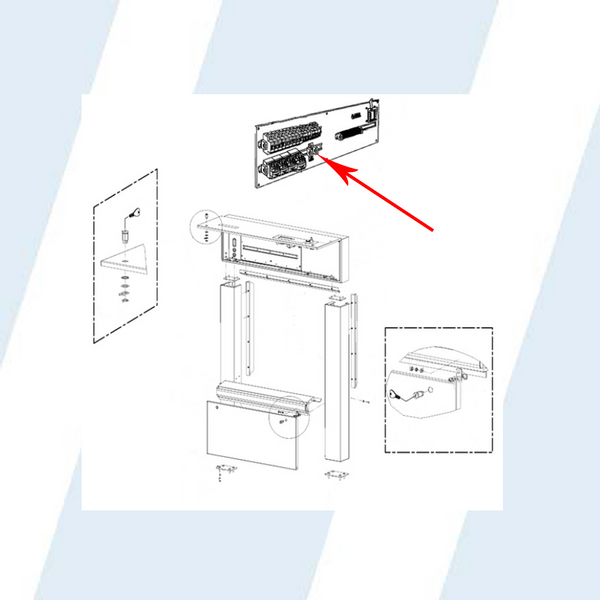 WHIRLPOOL #W10653235 - SWITCH
