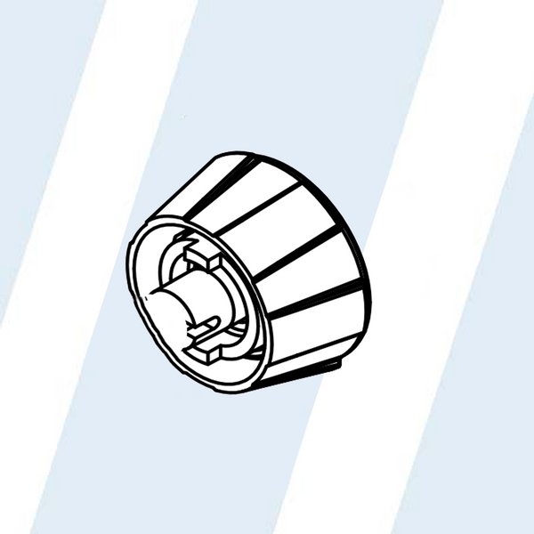 WHIRLPOOL #W10906062 - KNOB-CONTROL, GRA