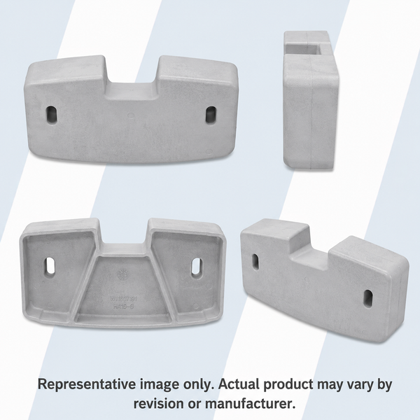 WHIRLPOOL #W11607191 - COUNTERWEIGHT - BOTTOM - HA15-G