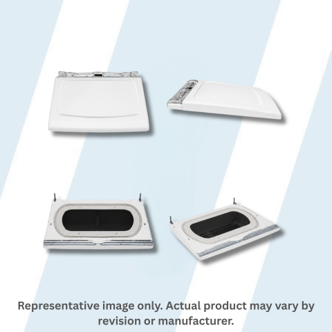 WHIRLPOOL #W11641121 - TOP - HE,DRYER,WP,WHITE