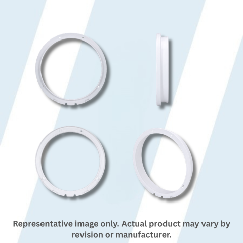 WHIRLPOOL #W11743893 - COLLAR-FINISHED, WHT PR/PN