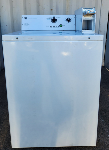 WHIRLPOOL COIN OPERATED TOP LOAD WASHER MODEL CAE2745FQ0 SERIAL NO C85060397[REF]