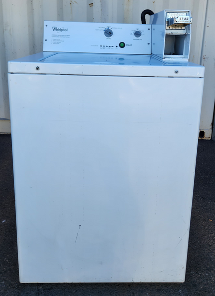 Refurbished Whirlpool Coin Operated Top Load Washer CAE2745FQ1 – Serial CX1060405