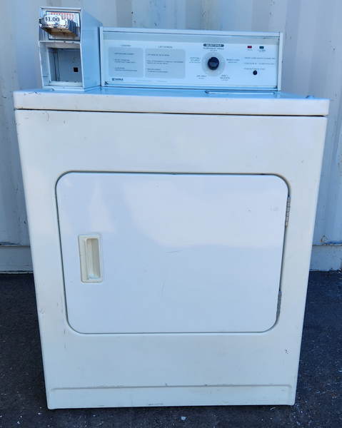 Refurbished Kenmore Coin Operated Laundry  Front Load Gas Dryer Model 110.60172000 - Serial MK4302611 | 123 Laundry Solutions