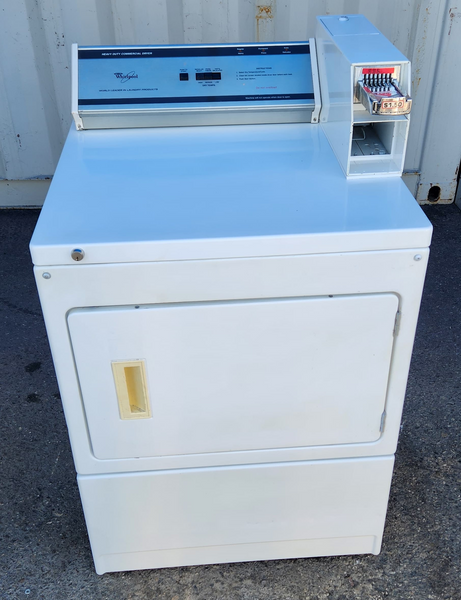 WHIRLPOOL COMMERCIAL GAS DRYER MODEL CGM2761KQ3 SERIAL NO MS06015713[REF]