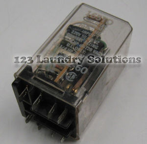 Milnor Front Load Washer, Relay 120V #09CF001037