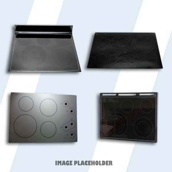 WHIRLPOOL #W11789764 - GLASS ASM - CERAN, 8B,8B,12D, 6, WZ,BL
